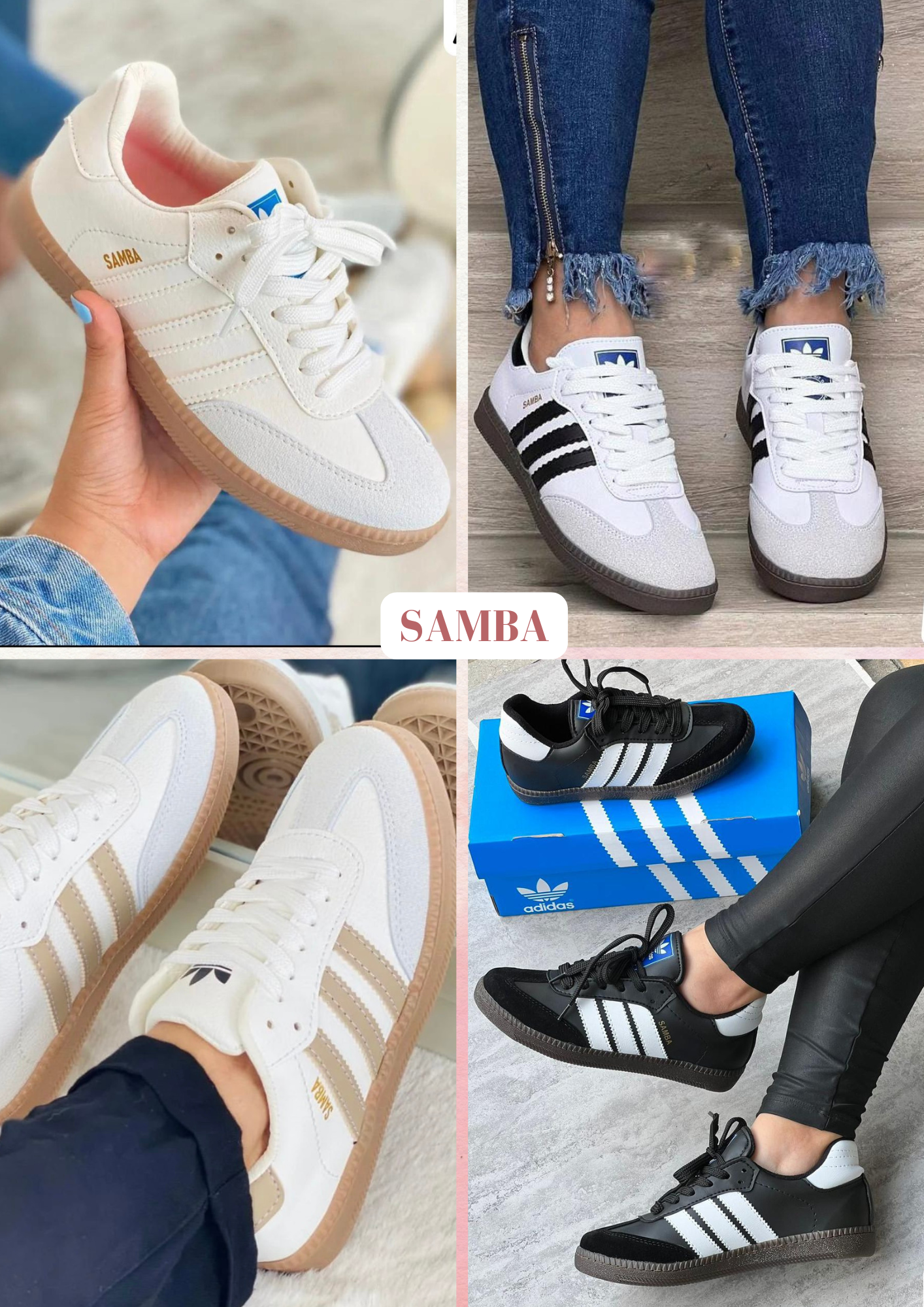 PROMO PACK DE 2 SANDALIAS SAMBA